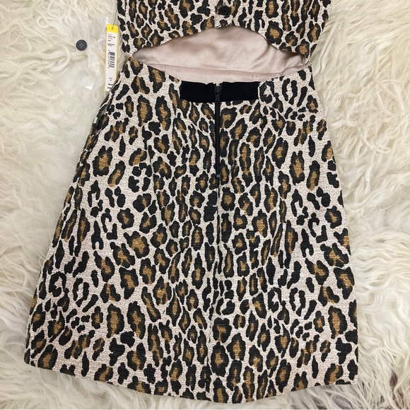 ALICE + OLIVIA Animal Print Mini Dress - Picture 13 of 16